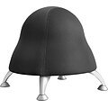 Safco Runtz Fabric Ball Chair, Black (4755BL)