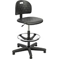 Safco® Soft Tough™ 6680 Polyurethane Economy Workbench Chair, Black