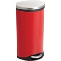 Safco® 9902 Stainless Steel Medical Receptacle, Red, 7.5 gal. (9902RD)