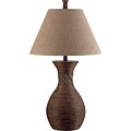 Kenroy Home Santiago Table Lamp, Natural Reed Finish