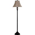 Kenroy Home Plymouth Floor Lamp, Oil Rubbed Bronze Finish