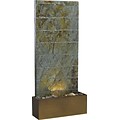 Kenroy Home Brook Floor/Wall Fountain, Natural Slate Finish