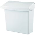 Rubbermaid® Sanitary Napkin Receptacle With Rigid Liner; White