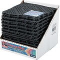 San Jamar® Versa-Mat® Bar-Shelf Liner, Black, 24/PK