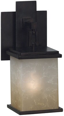 Kenroy Home Plateau 1 Light Wall Sconce, Oil Rubbed Bronze Finish