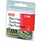 ACCO Gold Tone #2 Paper Clips, Gold, 100/Pack (72533)