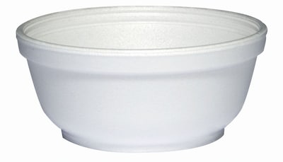 Dart Foam Dessert Bowls, White, 8 oz., 1000/Carton (DRC8B20)