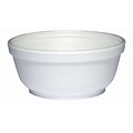 Dart® 8B20 Foam Bowl; White, 8 oz., 1000/Case