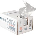 Inteplast Group PB040208 Food and Utility Poly Bag; 8(H) x 4(W) x 2(D), Clear, 1000/Pack