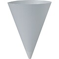 Solo Bare® Eco-Forward® Paper Cone Cups 7 oz., White, 5000/Carton (156-2050)