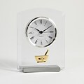 Bey-Berk CM679 Beveled Glass Quartz Clock, Pharmacy