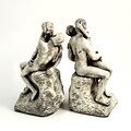 Bey-Berk R11K The Kiss Bookends; Cast Metal; Bronze Finish