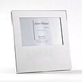 Bey-Berk SF100-07 Silver Plated Picture Frame, 4 x 6