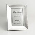 Bey-Berk SF181-12 Brushed Metal Picture Frame, 8 x 10