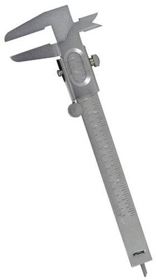 General Tools® 318-722 Metric and English Vernier Caliper, 0 - 5
