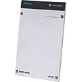 Ampad® Shot Note® Writing Pad, Dot Quad Graph Ruled, 5 x 8, 40 Sheets, Each