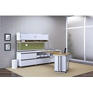 Bush Momentum Ready to Assemble-Modern Cherry
