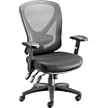 Quill Brand® Carder Mesh Back Fabric Computer and Desk Chair, Black (24115-CC)