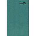Rediform Emerald Series Record Book, 7.25 x 12.25, Green, 75 Sheets/Book (RED56111)
