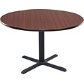 Regency Cain Breakroom Table, 42W, Mahogany (TB42RNDMH)