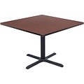 Regency Cain Breakroom Table, 36D x 36W, Mahogany (TB3636MH)