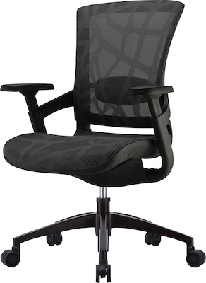 Skate Ergonomic Mesh Back Office Chair, Black