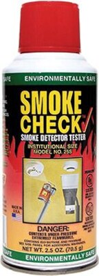 HSI Fire 25S Smoke Detector Tester, 2 1/2 oz., 12/Carton