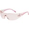 Bouton Optical Safety Glasses, Eva™, Pink/Clear Frame, Light Pink Lens, Anti-scratch Coating (250-10