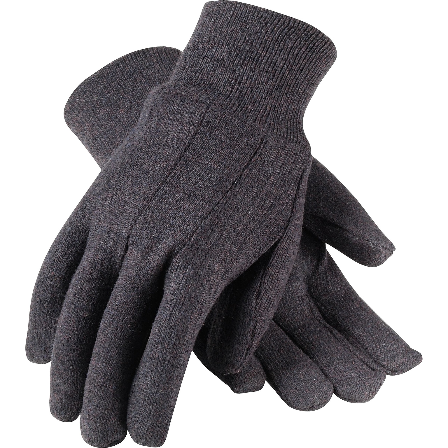 PIP® Knit Work Gloves, Cotton Jersey With Knit Wrists, One Size, Dozen (95-806)