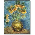 Trademark Global Vincent Van Gogh Crown Imperial Fritillaries Canvas Art, 32 x 26