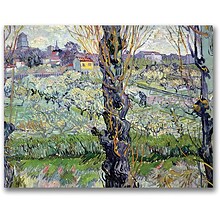 Trademark Global Vincent Van Gogh View of Arles Canvas Art, 26 x 32