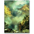Trademark Global Thomas Moran Mist in the Canyon Canvas Art, 47 x 35