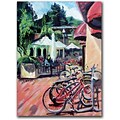 Trademark Global Coleen Proppe Bikers in Town Canvas Art, 24 x 18