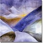Trademark Global Michelle Calkins "Mountains Landscape" Canvas Art, 18" x 18"