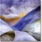Trademark Global Michelle Calkins Mountains Landscape Canvas Art, 18 x 18