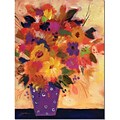 Trademark Global Sheila Golden Dotted Vase #2 Canvas Art, 24 x 18