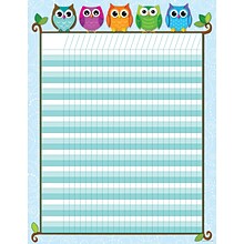 Carson-Dellosa Colorful Owls Incentive, Chart