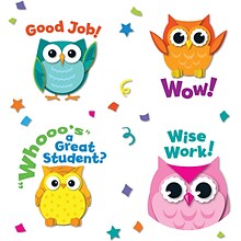 Carson-Dellosa Colorful Owl Motivator Stickers