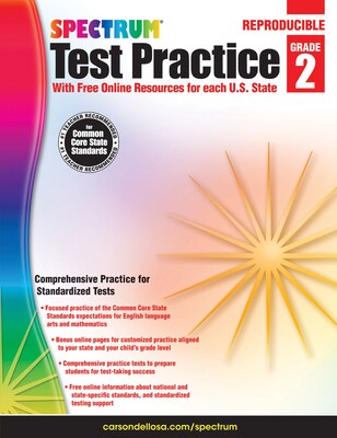 Spectrum Test Practice Grade 2 Workbook, Paperback