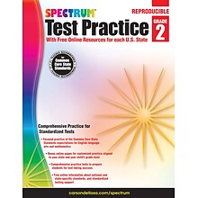 Spectrum Test Practice Grade 2 Workbook, Paperback