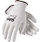 G-Tek 33-125 Polyurethane Coated Nylon Gloves, Medium, 13 Gauge, White, 12 Pairs (33-125/M)