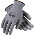 G-Tek 33-G125 Polyurethane Coated Nylon Gloves, XL, 13 Gauge, Gray, 12 Pairs (33-G125/XL)