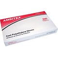 Ambitex® CP6510 Series Latex-Free Cast Polyethylene Disposable Food Service Gloves, Clear, X-Lrg, 100/Bx, 10 Boxes/CT (CPXL6510)