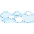 Carson-Dellosa 36 x 2.25 Scalloped, Clouds Borders 13 Strips (108135)