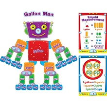 Carson-Dellosa Gallon Man, Bulletin Board Set