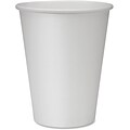 Genuine Joe Polyurethane-lined Disposable Hot Cups, White, 20/Carton