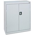 Lorell Fortress Series Storage Cabinets, Light Gray, 3 x Shelf(ves)
