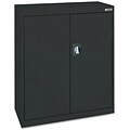 Lorell Fortress Series Storage Cabinets, Black, 3 x Shelf(ves)
