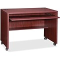 Lorell Essentials Computer Workstation, Mahogany