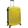 Travelers Choice® TC8000 Sedona 25 Expandable Spinner Luggage Suitcase, Yellow